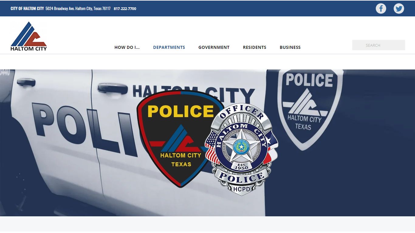 Haltom City, Texas | Official Website - Haltom City Police ...